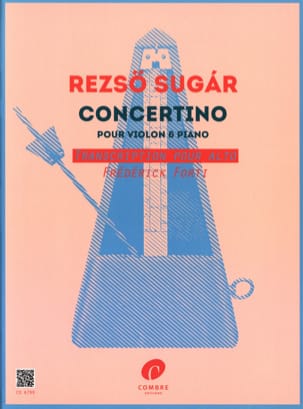 Concertino - Alto et piano Reszö Sugar Partition Alto