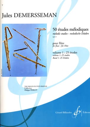 50 Etudes Mélodiques Op. 4 Volume 1 - Jules Demersseman - Partition