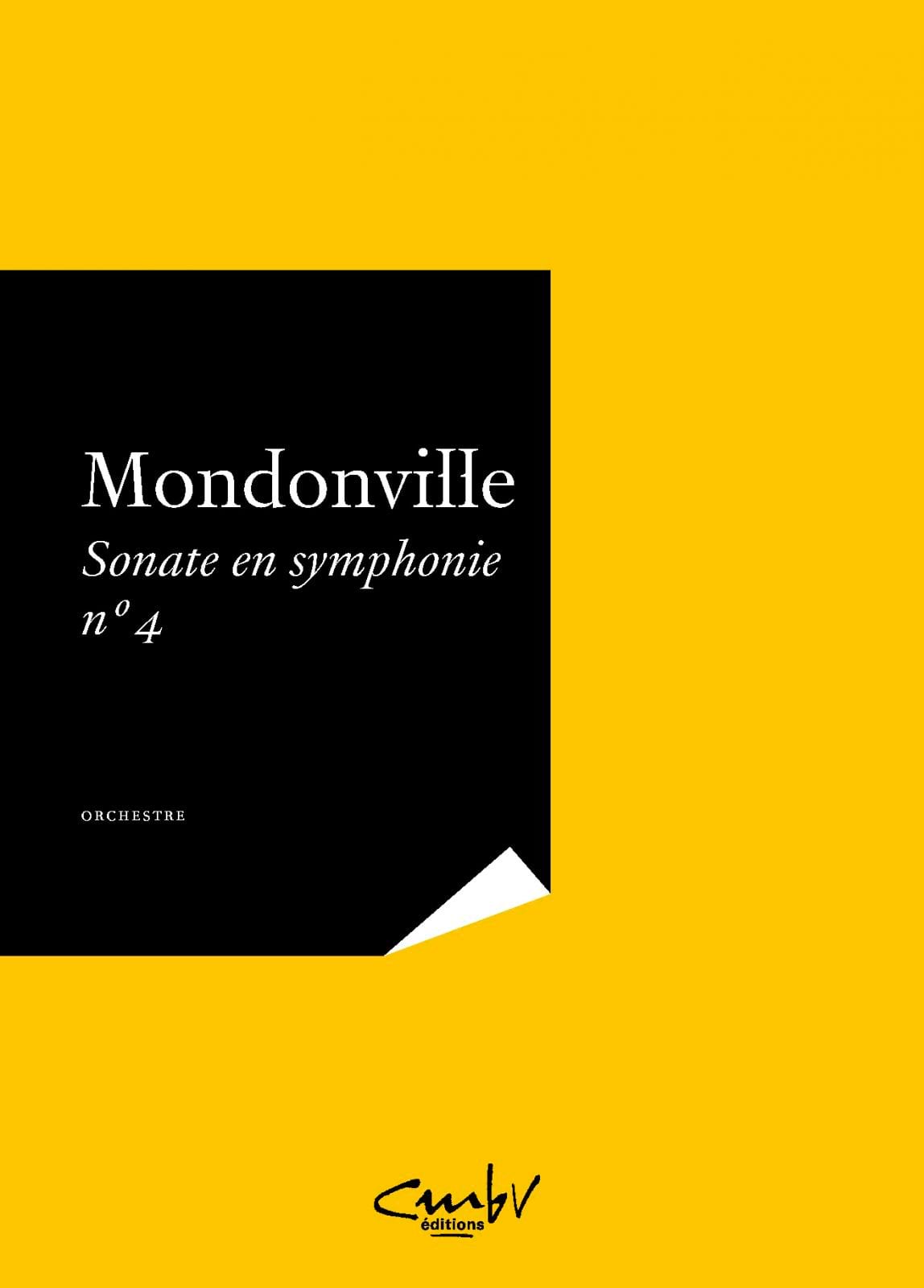 Sonata quarta - Conducteur - Jean-Joseph (Cassanea de) Mondonville