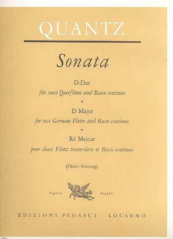 Triosonata D - Dur QUANTZ Partition