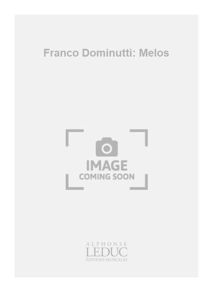 Melos 3 exemplaires partition Franco Dominutti Partition Trios