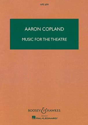 Music for the Theatre COPLAND Partition Grand format