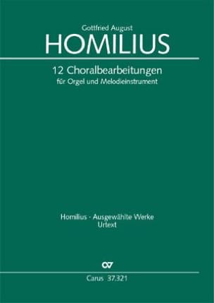12 Choralbearbeitungen für Orgel und Melodieinstrument