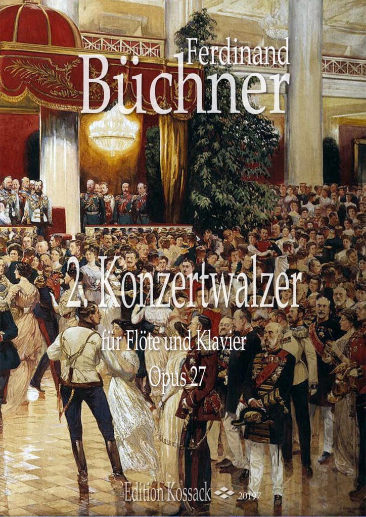2. Konzertwalzer, opus 27 - Ferdinand Büchner - Partition
