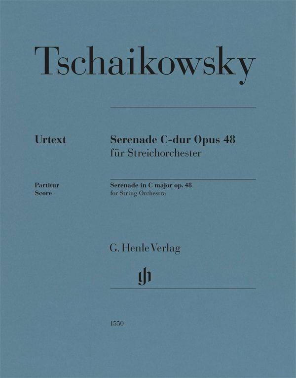 Sérénade, opus 48 - Conducteur TCHAIKOVSKY Partition Grand format