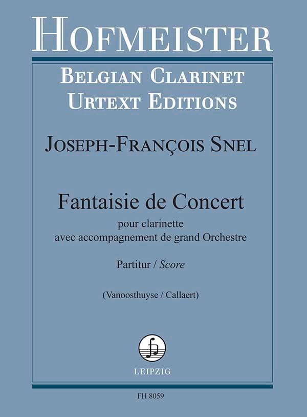 Fantaisie de Concert - Conducteur - Joseph-François Snel - Partition