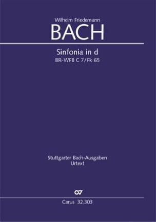 Sinfonia en Ré mineur FK 65 - Wilhelm Friedemann Bach - Partition