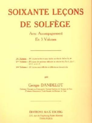 20 Leçons Faciles et Assez Faciles En Clés De Sol et Fa 4 - DANDELOT