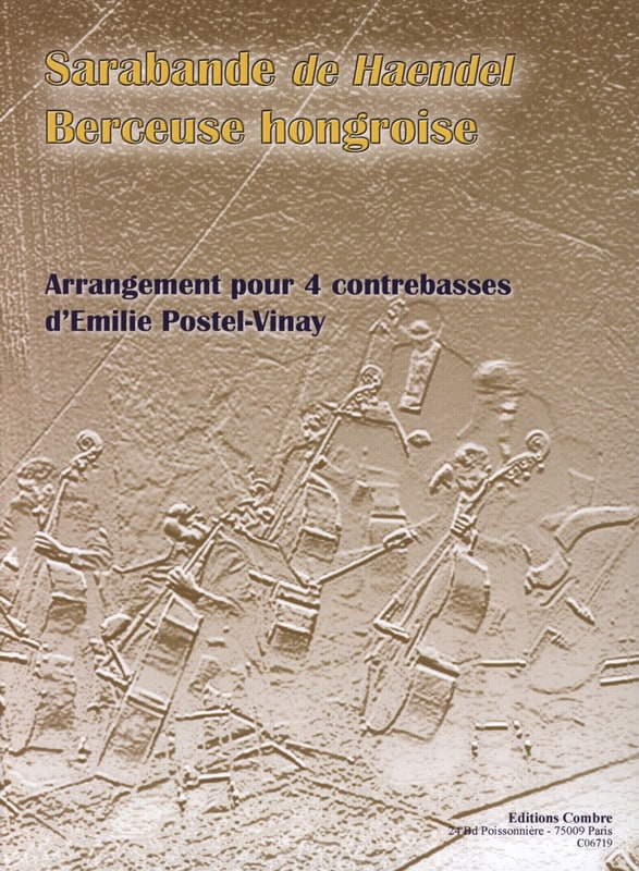 Sarabande et Berceuse Hongroise HAENDEL Partition Contrebasse