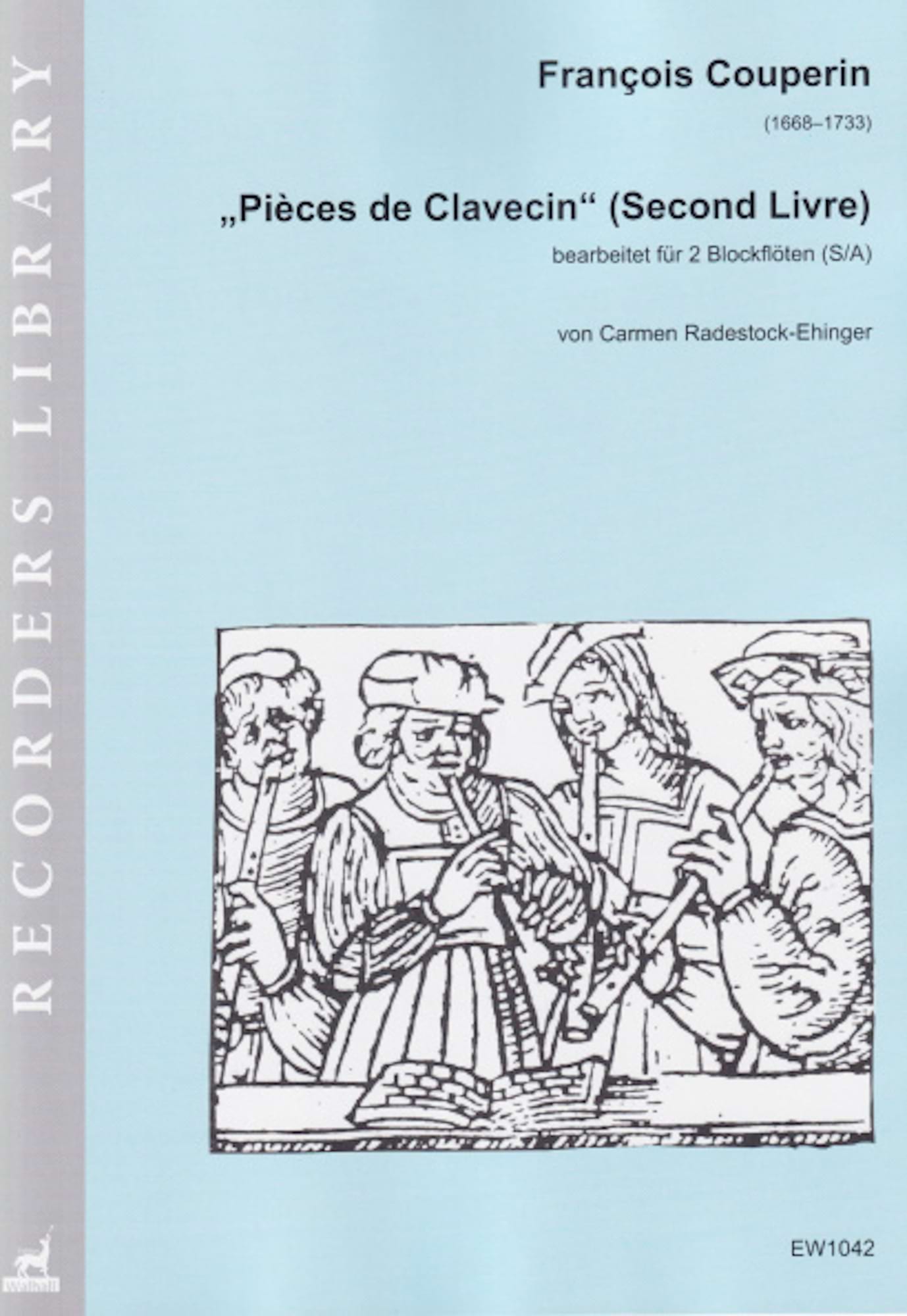 Pieces de Clavecin II COUPERIN Partition Flûte à bec