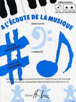 A l'écoute de la mus. - Débutant - Prof