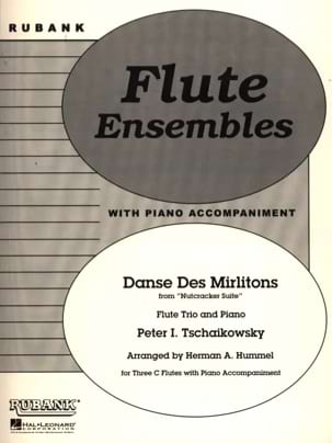 TCHAIKOVSKY - Danse des Mirlitons - 3 Flûtes-Piano - Partition - di-arezzo.fr