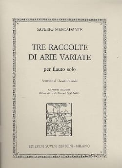 Tre Raccolte Di Arie Varie - Saverio Mercadante - Partition