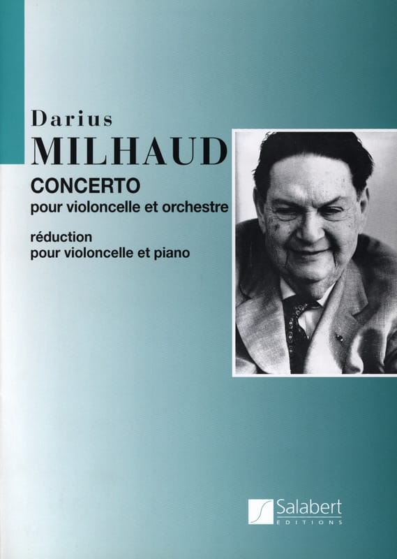 Concerto Violoncelle MILHAUD Partition Violoncelle