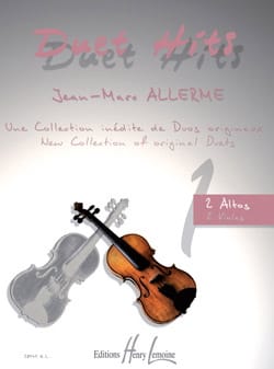 Duet Hits Pour 2 Altos Jean-Marc Allerme Partition Alto