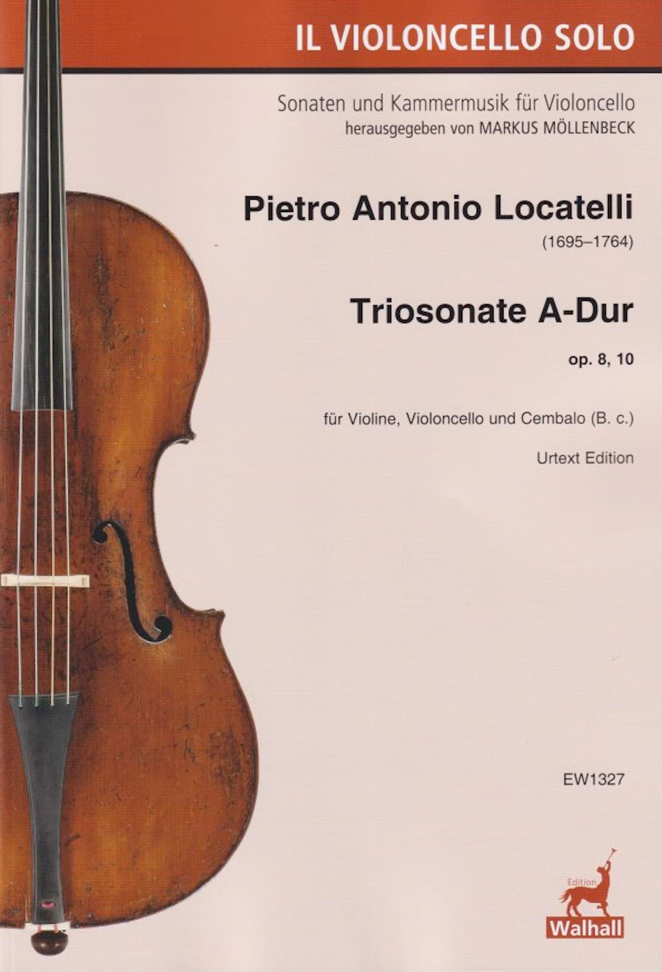 Triosonate A-Dur op. 8/10 - LOCATELLI - Partition - Trios