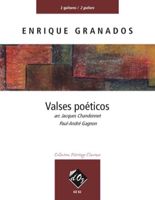 Valses Poéticos - 2 Guitares GRANADOS Partition Guitare