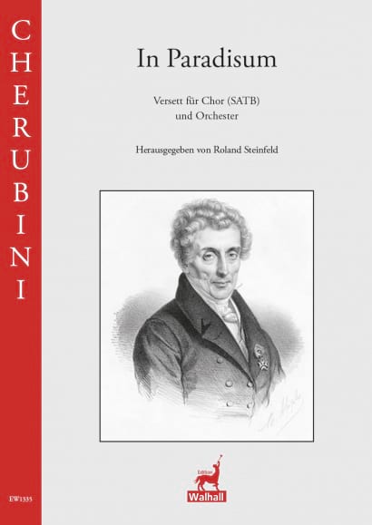 In Paradisum CHERUBINI Partition Grand format