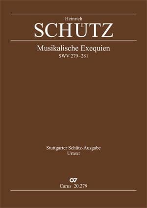 Musikalische Exequien I-III SCHUTZ Partition