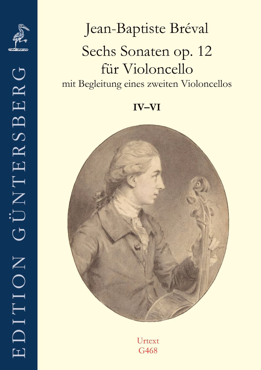 Sechs Sonaten op. 12 Jean-Baptiste Bréval Partition Violon