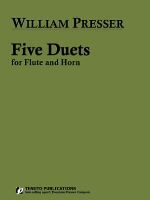 5 Duets - Flute horn William Presser Partition Duos