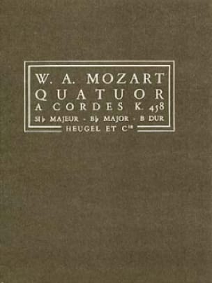 Quatuor à cordes KV 458 sib majeur - Conducteur - MOZART - Partition