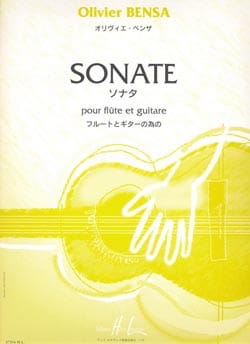 Sonate - Flûte et guitare Olivier Bensa Partition Duos