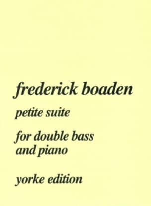 Petite Suite Frederick Boaden Partition Contrebasse