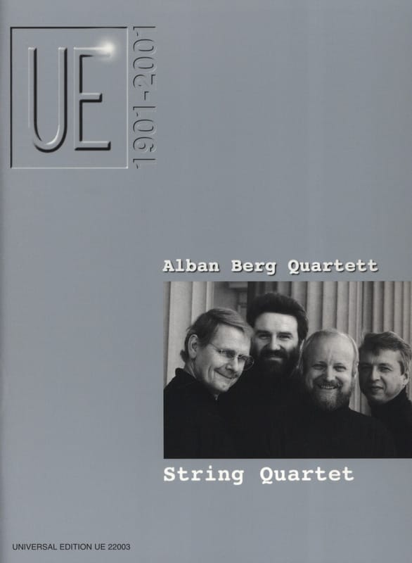 String Quartets Partition Grand format