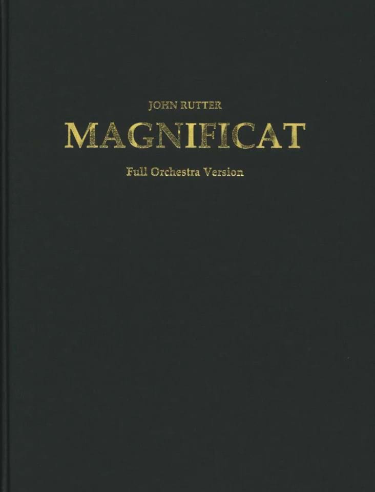 Magnificat RUTTER Partition Grand format