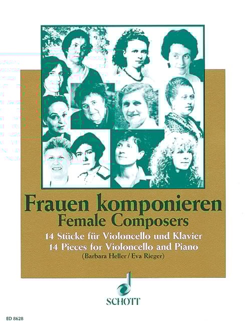 Les Femmes Composent Partition Violoncelle