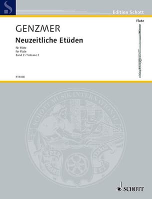 Neuzeitliche Etüden f. Flöte - Bd. 2 - Harald Genzmer - Partition