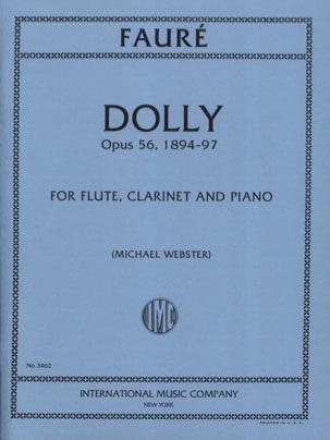 Dolly, opus 56 FAURÉ Partition Trios