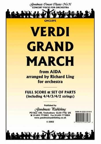 GRAND MARCH from Aida (arr.Richard Ling) - VERDI - Partition
