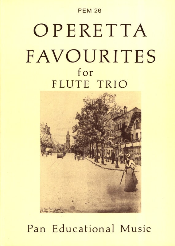 Operetta favourites - Flute Trio Partition Flûte traversière