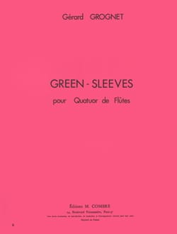 Green-Sleeves - 4 Flûtes Gérard Grognet Partition Flûte traversière