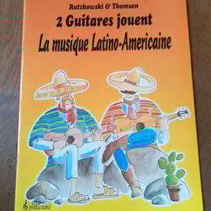 2 Guitares jouent la musique Latino-américaine