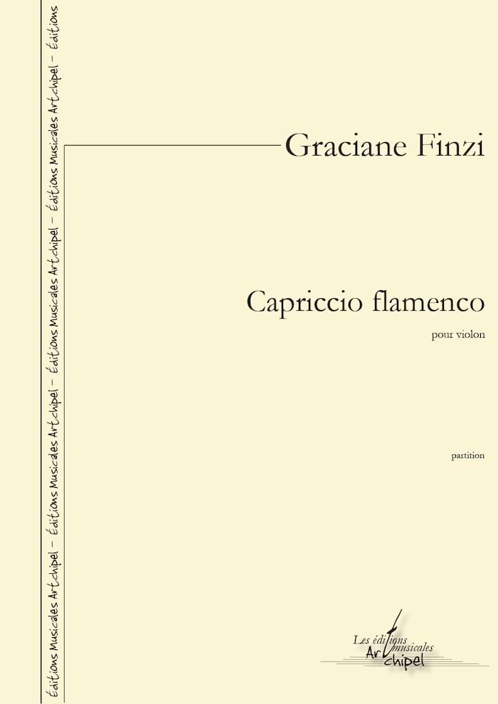 Capriccio flamenco Graciane FINZI Partition
