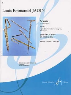 Sonate en mi mineur op. 10 n° 2 - Louis-Emmanuel Jadin - Partition