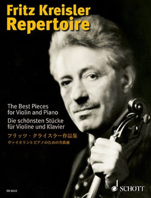 Fritz Kreisler Repertoire Volume 1 KREISLER Partition Violon