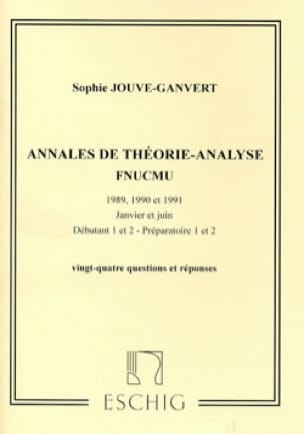 Annales de théorie-analyse Sophie Jouve-Ganvert Partition Théories