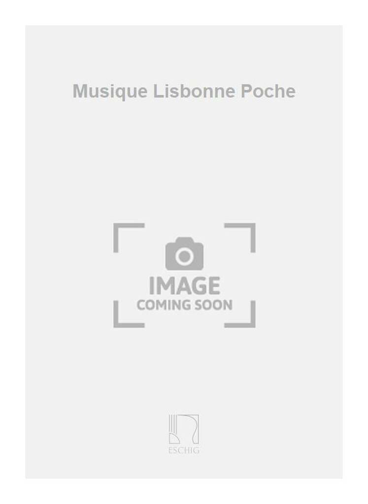 Musique pour Lisbonne - Conducteur MILHAUD Partition Grand format