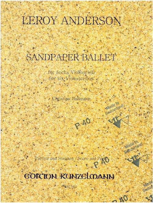 Sandpaper Ballet Leroy Anderson Partition Violoncelle