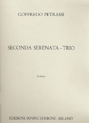 Serenata seconda - Trio - Parties Goffredo Petrassi Partition