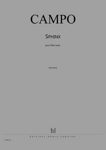 Sphinx - Régis Campo - Partition - Flûte traversière