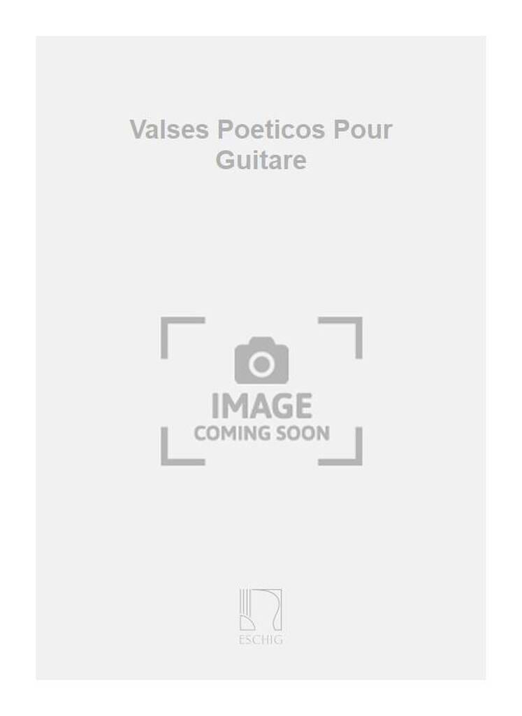 Valses Poeticos GRANADOS Partition