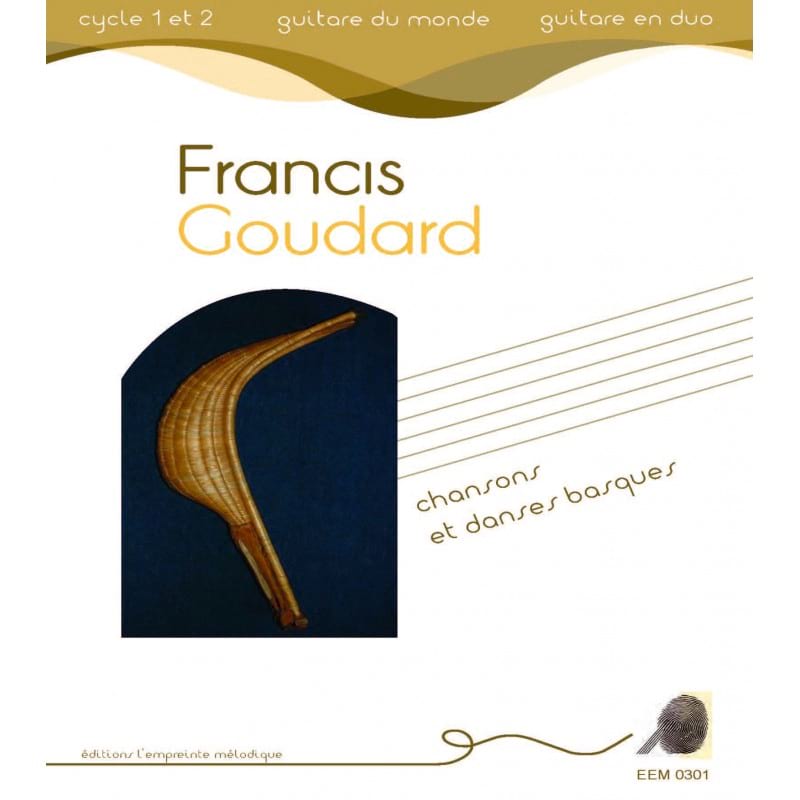 Chansons et danses basques - Francis Goudard - Partition - Guitare