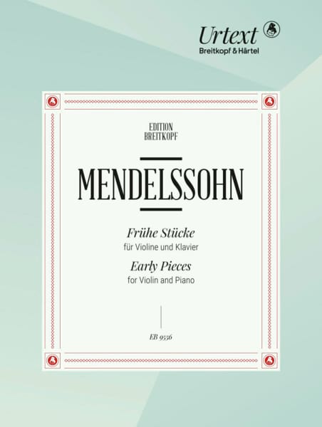 Frühe Stücke - Bartholdy Felix Mendelssohn - Partition - Violon