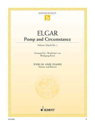 Pomp And Circumstance - Violon ELGAR Partition Violon