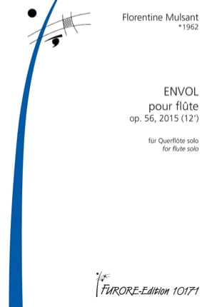 Envol - Flûte solo Florentine Mulsant Partition Flûte traversière